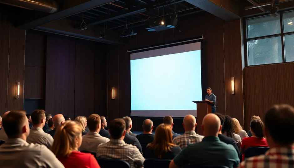 Companies That Offer Projector Screen Rental for Corporate Events Nearby